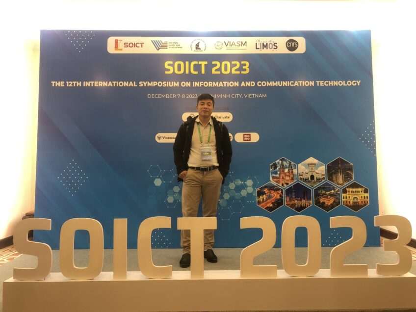 [NCKH] TS. Lê Quốc Huy tham gia hội thảo quốc tế SOICT 2023